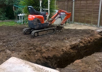 Ground-works in Worcester by MB Digger Hire